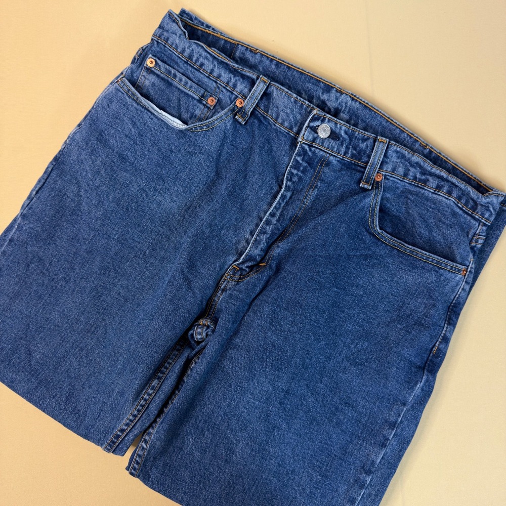 Levi's 559 Relaxed Straight Jeans Men 38x30 Medium Blue Denim 100% Cotton
